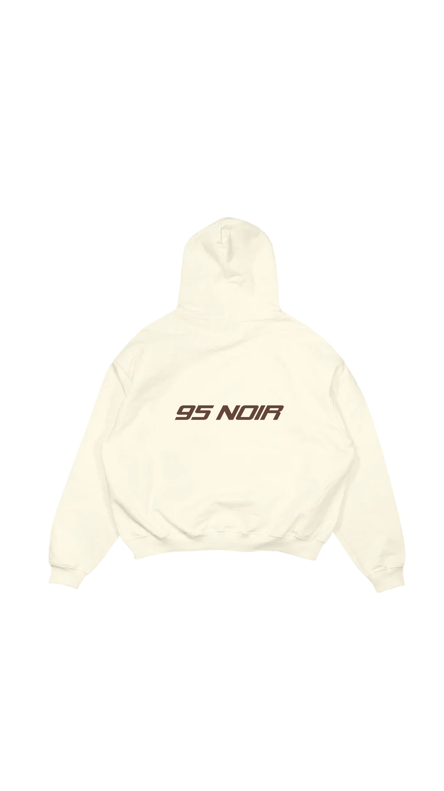 Heavy French Terry Logo Hoodie "Cream"