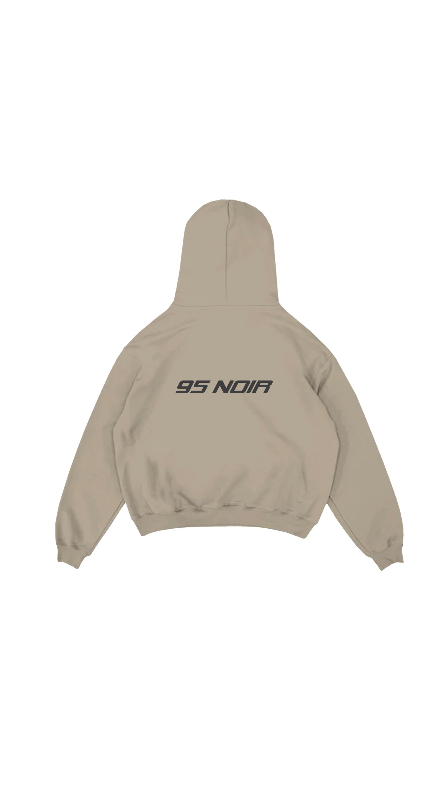 Heavy French Terry Logo Hoodie "Beige"