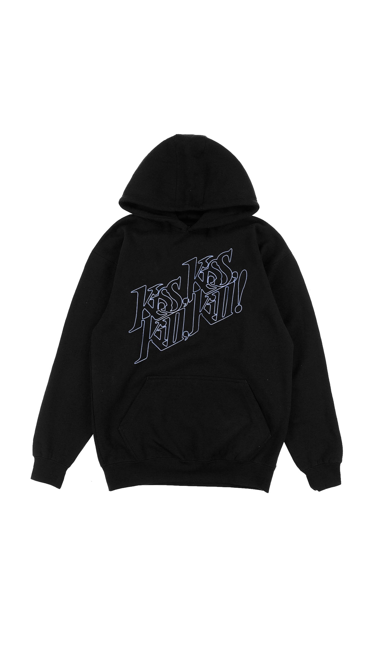 Blue Kiss Kiss Kill Kill Hoodie