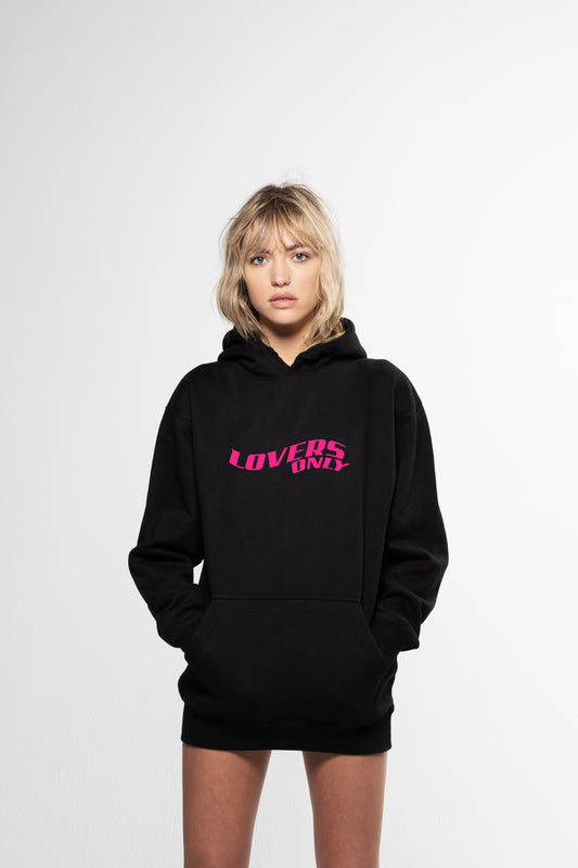 Lovers only hoodie pink