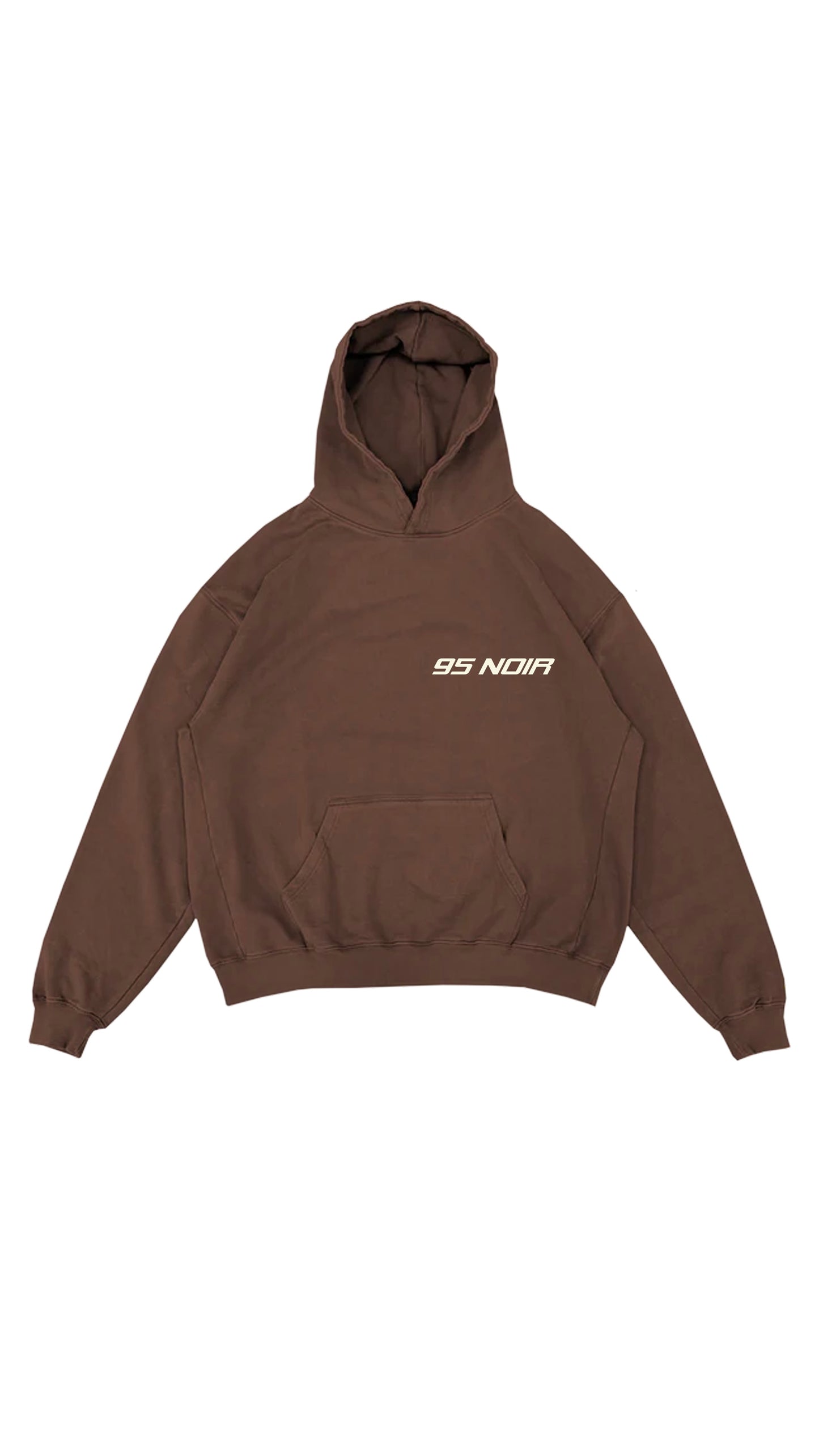 Heavy French Terry Logo Hoodie "Coffee"
